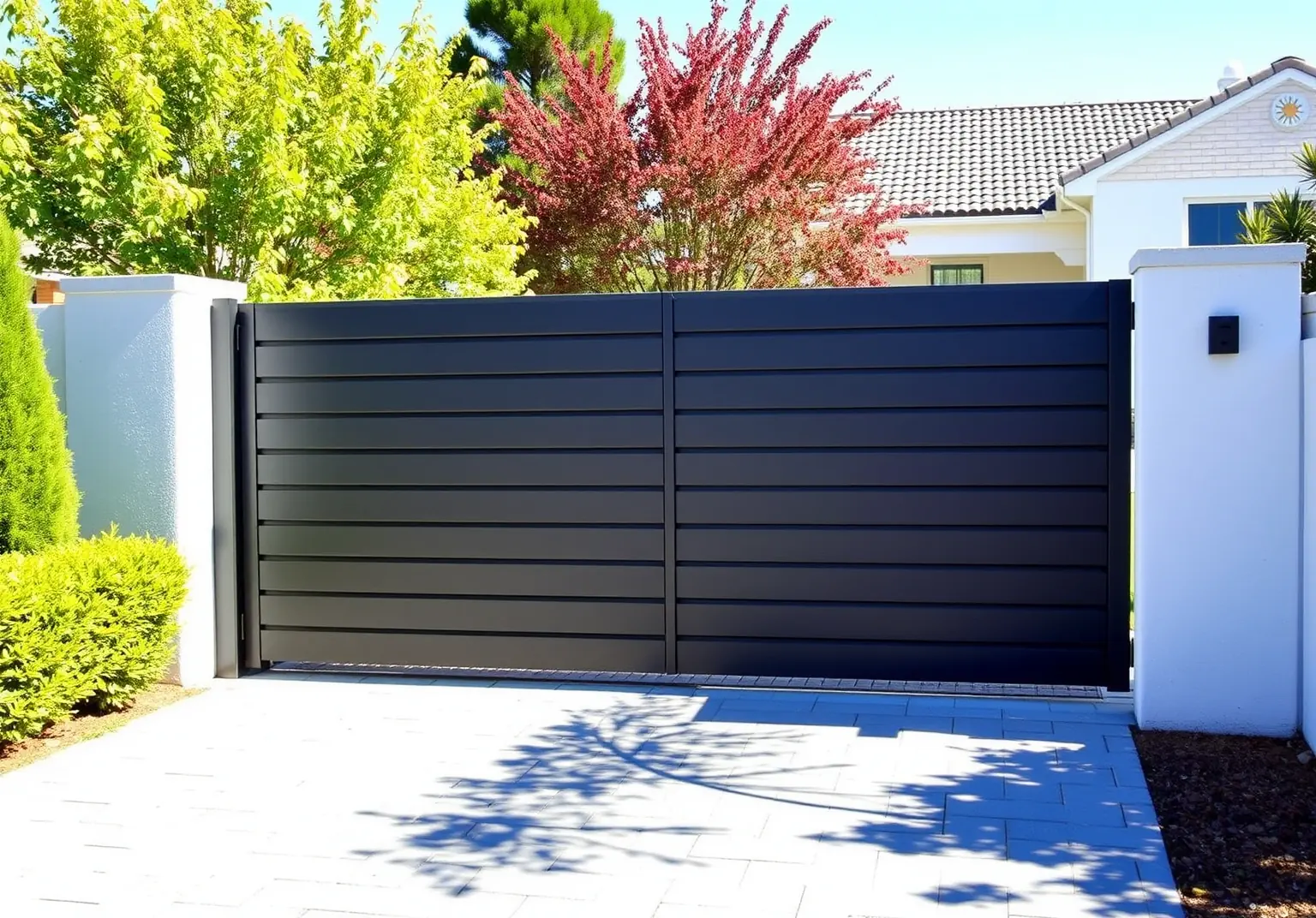 portail résidence de luxe